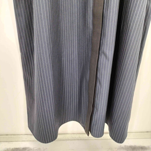 リムアーク RIM.ARK Stripe shirt OP ストライプ シャツ ワンピース レディース 38