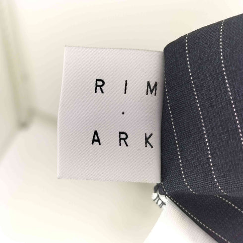 リムアーク RIM.ARK Stripe shirt OP ストライプ シャツ ワンピース レディース 38