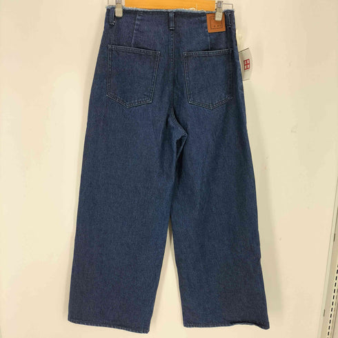 リムアーク RIM.ARK Cut owide denim カットワイド デニムパンツ レディース 38