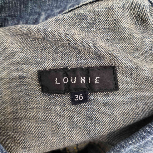 ルーニィ LOUNIE 金ボタン デニムジャケット Y2K レディース 36