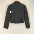 ランバンコレクション LANVIN COLLECTION レース ギャザー クロップド 1B テーラードジャケット レディース 36