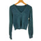 リムアーク RIM.ARK Shaggy v neck knit tops シャギー Vネック ニットトップ レディース