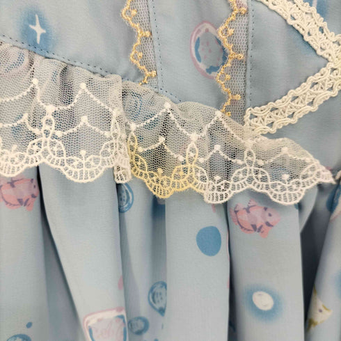 ANGELIC PRETTY Lacy Pansy ジャンパースカート Y2K ゴスロリ archive レディース