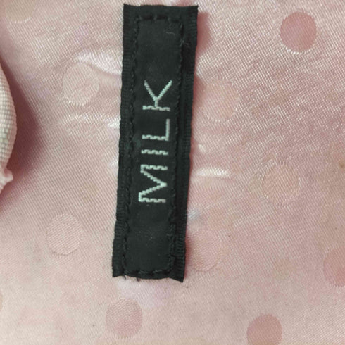 ミルク MILK フェイクレザー ハート チェーンショルダーバック レディース