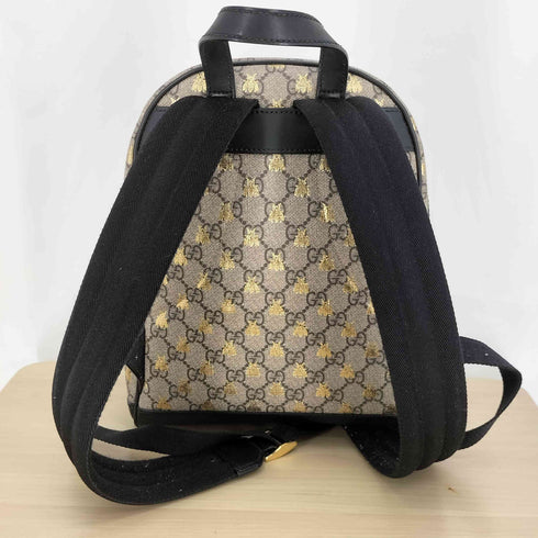 グッチ GUCCI GGスプリーム キャンバス ビーバックパック レディース