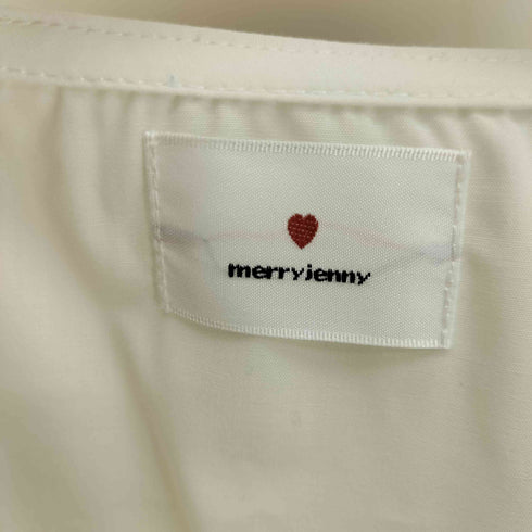 メリージェニー merry jenny twinkleレースフリルカラーブラウス レディース