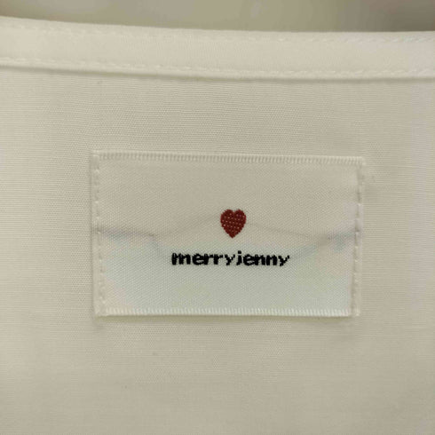 メリージェニー merry jenny lusterフリルレースチュニック レディース FREE