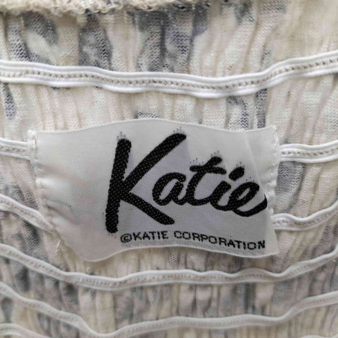 ケイティ Katie 総柄 ジャンパースカート キャミ レディース FREE