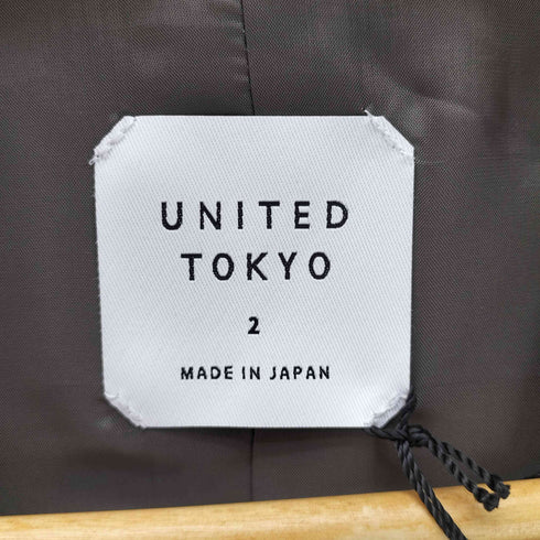 ユナイテッドトウキョウ UNITED TOKYO スーパー ファイン ウール ベスト ジレ メンズ JPN:2