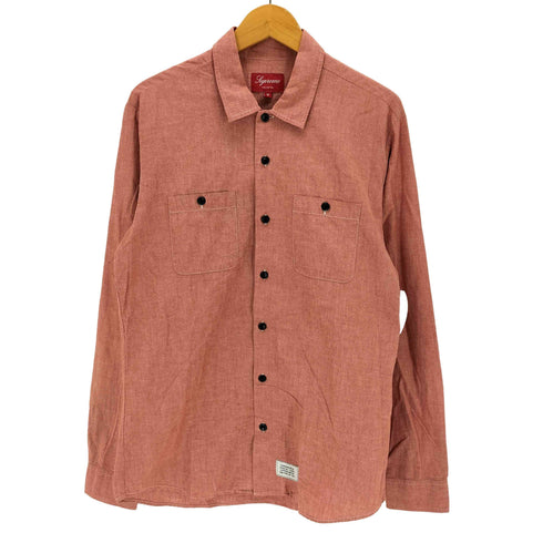 シュプリーム Supreme 10AW Chambray Shrit シャンブレーシャツ メンズ M