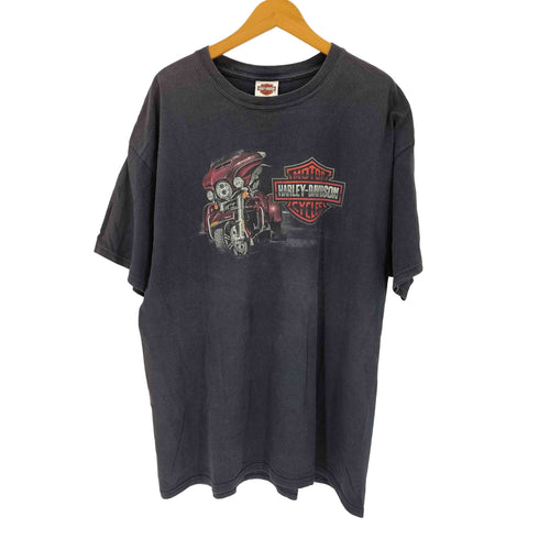 ハーレーダビッドソン HARLEY-DAVIDSON コピーライト2018-2019 両面プリント 半袖Tシャツ メンズ 2XL