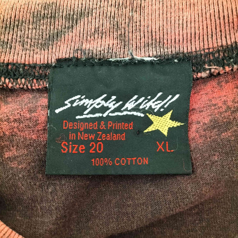 ニュージーランドスーベニア プリント 半袖Tシャツ メンズ XL