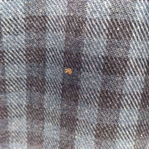 ポロバイラルフローレン Polo by RALPH LAUREN 90S ポニー無し ダブルポケット チェック柄 長袖 ヘビー ワークシャツ メンズ import:XXL