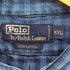 ポロバイラルフローレン Polo by RALPH LAUREN 90S ポニー無し ダブルポケット チェック柄 長袖 ヘビー ワークシャツ メンズ import:XXL
