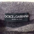 ドルチェアンドガッバーナ DOLCE&GABBANA ボーダー ハウンドトゥース チェック 切り替え Vネック ニット レディース EUR:46