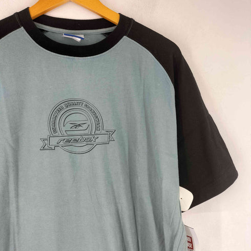 リーボック Reebok 90-00s ロゴプリント ラグラン 半袖 Tシャツ メンズ import:S