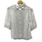 リミフゥ LIMI feu Rayon 100% レイヤード カラー ティアード フリル スリーブ S/S レーヨン シャツ レディース JPN:S