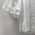 リミフゥ LIMI feu Rayon 100% レイヤード カラー ティアード フリル スリーブ S/S レーヨン シャツ レディース JPN:S
