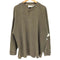 ナイツブリッジ KNIGHTSBRIDGE ヘンリーネック ワッフル 長袖 Tシャツ メンズ import:XL