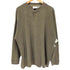 ナイツブリッジ KNIGHTSBRIDGE ヘンリーネック ワッフル 長袖 Tシャツ メンズ import:XL