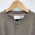 ナイツブリッジ KNIGHTSBRIDGE ヘンリーネック ワッフル 長袖 Tシャツ メンズ import:XL