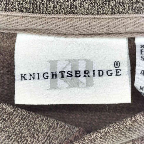 ナイツブリッジ KNIGHTSBRIDGE ヘンリーネック ワッフル 長袖 Tシャツ メンズ import:XL