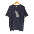 80-90S ボディ USA製 US キャラクター ラビット プリント S/S ボックス Tシャツ 裾シングル 短丈 メンズ 3X