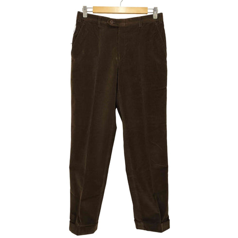 ブリオーニ BRIONI MOENA コーデュロイ スラックス メンズ 46-R