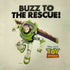 WEBER × US キャラクター コラボ プリント S/S Tシャツ 30th 記念 BUZZ TO THE RESCUE メンズ