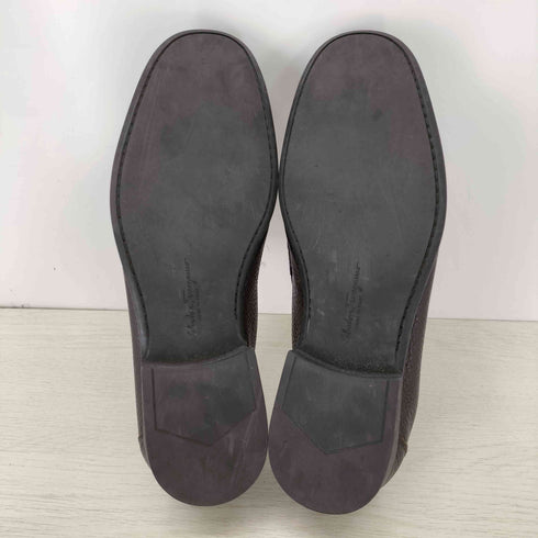 サルヴァトーレフェラガモ Salvatore Ferragamo シボ革 ビットローファー メンズ 6 1/2