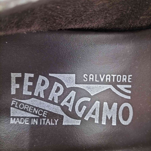 サルヴァトーレフェラガモ Salvatore Ferragamo シボ革 ビットローファー メンズ 6 1/2