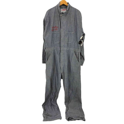 WORK WEAR ワークウェア 60-70S USA製 ヘリボーン ツナギ メンズ L