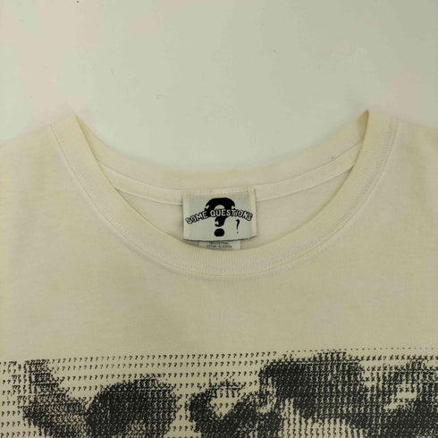 SOME QUESTIONS 00S OLD クエスチョン モノグラム グラフィック プリント S/S Tシャツ メンズ import:XL