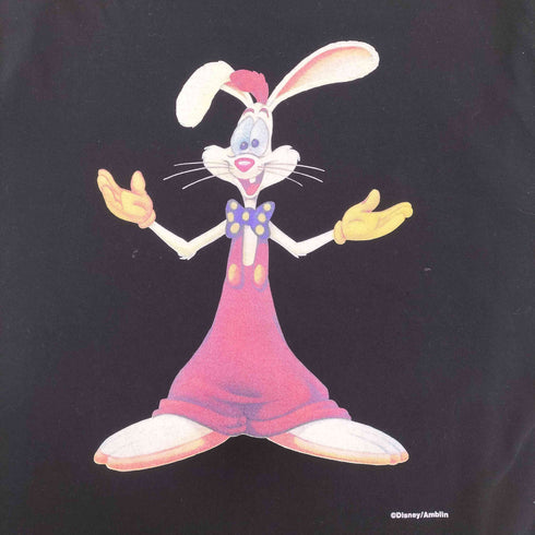 ファセッタズム FACETASM テーマパーク キャラクター コラボ プリント S/S Tシャツ ブラック メンズ JPN:5