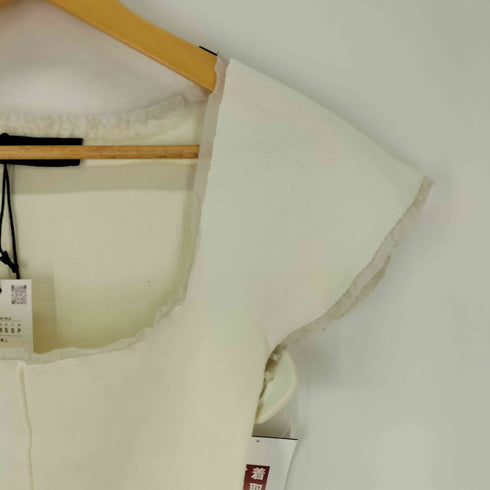 ザラ ZARA バーレスクニットトップス レディース JPN:S