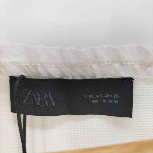 ザラ ZARA バーレスクニットトップス レディース JPN:S