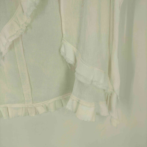 theredthread S flow rose skirt フロー ローズ フリル レイヤード ロング スカート レディース S