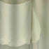 ザラ ZARA オーガンザ バイカラー バルーン トップス レディース JPN:XL