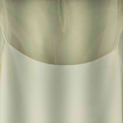 ザラ ZARA オーガンザ バイカラー バルーン トップス レディース JPN:XL