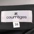 クレージュ courreges スリット ギミック ミニ スカート Y2K レディース EUR:38