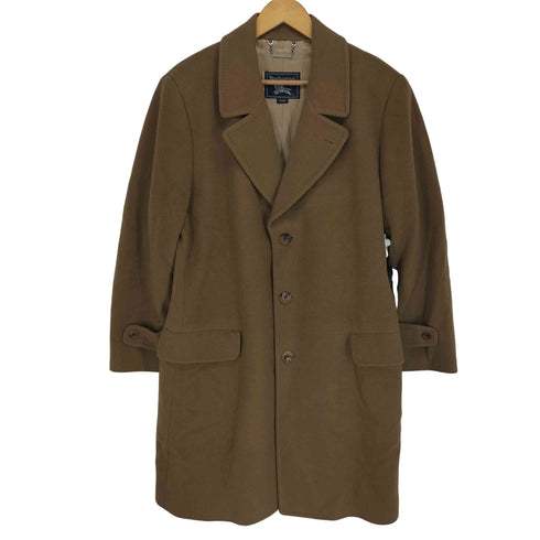 バーバリーズ BURBERRYS CASHMERE カシミヤ混 チェスターコート メンズ L