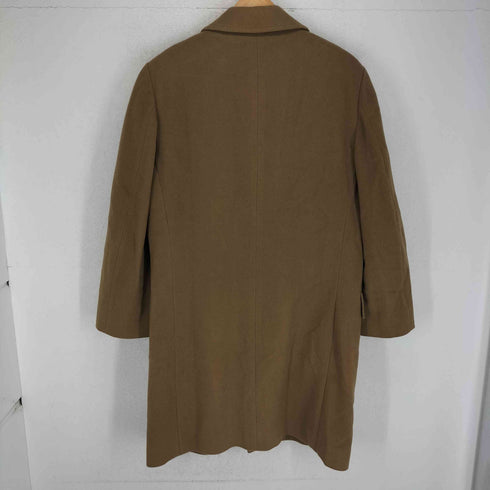 バーバリーズ BURBERRYS CASHMERE カシミヤ混 チェスターコート メンズ L