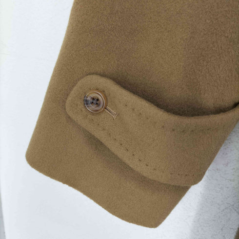 バーバリーズ BURBERRYS CASHMERE カシミヤ混 チェスターコート メンズ L
