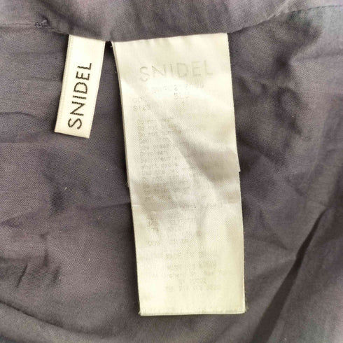 スナイデル snidel バックデザインプリーツワンピース レディース JPN:1