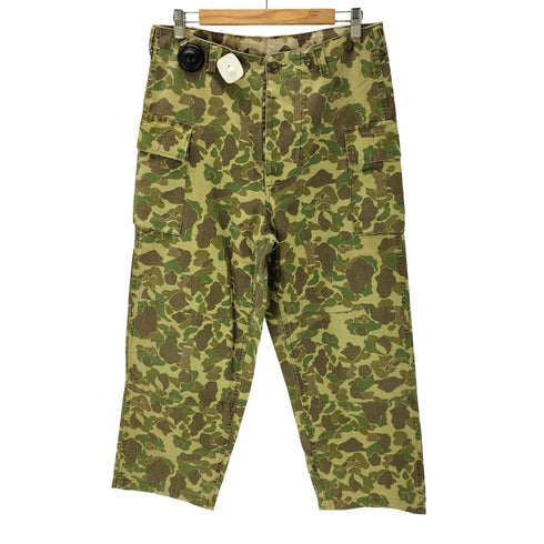 M-43 TYPE Duck Hunter Frog Skin ダックハンター フロッグスキン カモ 迷彩 リバーシブル ダブルニー カーゴ トラウザー パンツ メンズ