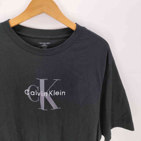 カルバンクラインジーンズ Calvin Klein Jeans モノグラムプリント 半袖Tシャツ メンズ XL