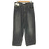 ファセッタズム FACETASM 25AW LOOSE WEAVE DENIM ルーズ ウェーブ バギー デニム パンツ ブラック メンズ JPN:3