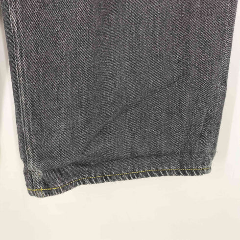 ファセッタズム FACETASM 25AW LOOSE WEAVE DENIM ルーズ ウェーブ バギー デニム パンツ ブラック メンズ JPN:3