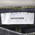 ファセッタズム FACETASM 25AW LOOSE WEAVE DENIM ルーズ ウェーブ バギー デニム パンツ ブラック メンズ JPN:3