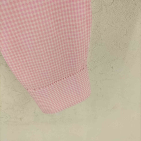 トミーヒルフィガー TOMMY HILFIGER SLIM FIT・NON IRON スリムフィット ノンアイロン コットン ボタンダウン ギンガムチェック 長袖 シャツ レディース 15 1/2